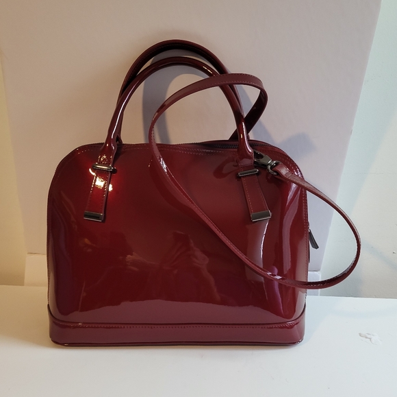 NWOT DANIER RED LEATHER PURSE - Picture 5 of 15
